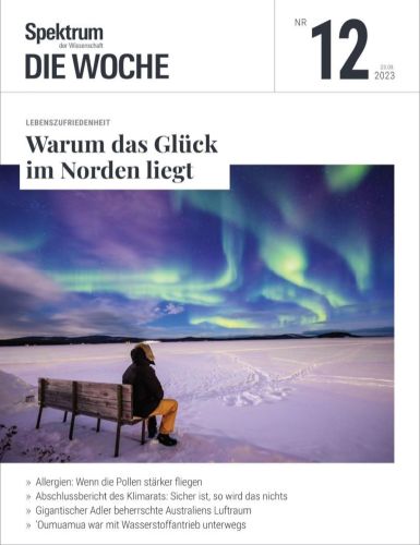 Cover: Spektrum der Wissenschaft Die Woche No 12 2023