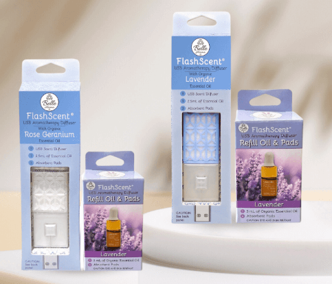 Apply for Chance to Get Free Belle Aroma FlashScent USB Aromatherapy Bundle