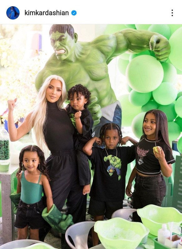 Psalm, hijo de Kim Kardashian tuvo una lujosa fiesta de cumpleaños