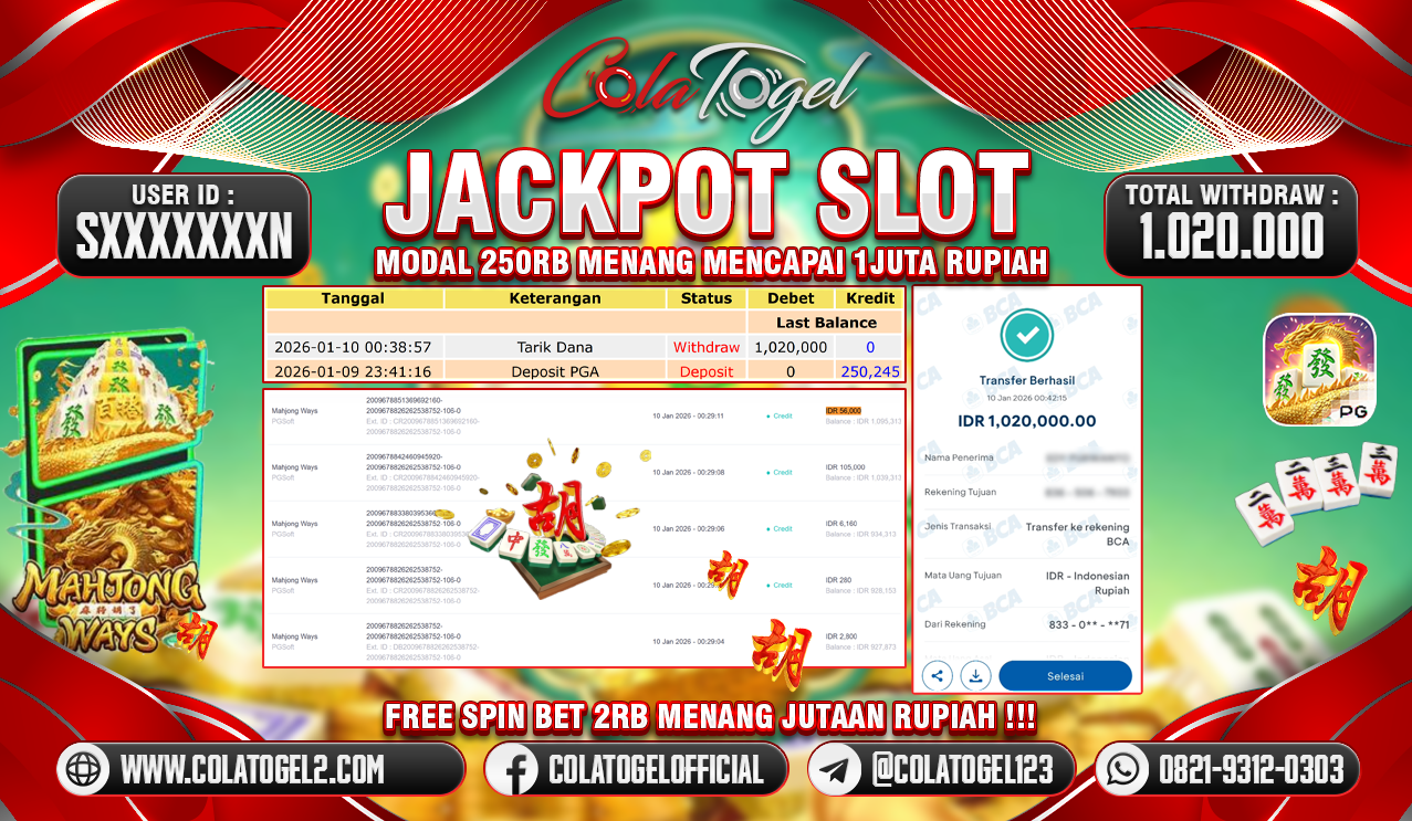 JACKPOT SLOT GACOR!!