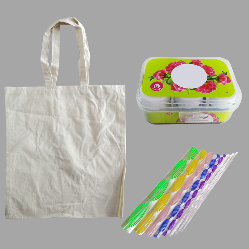 Dot Mandala on Cloth Bag DIY Kit