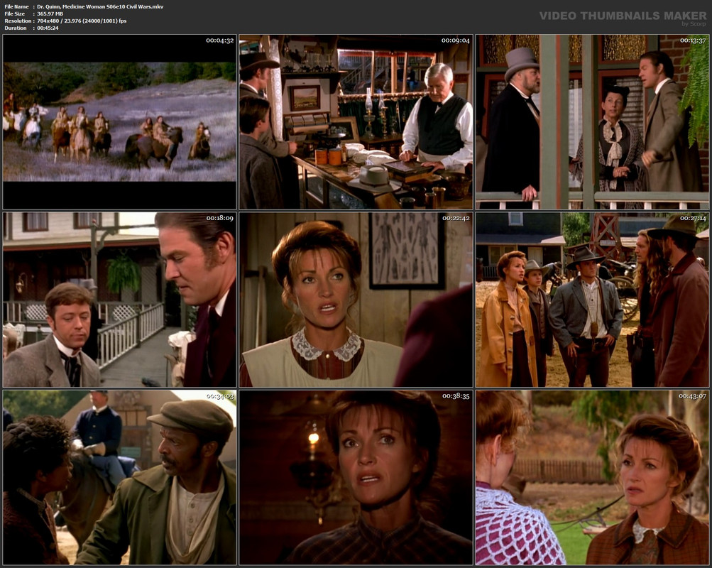 Dr. Quinn, Medicine Woman S06e10 Civil Wars.mkv