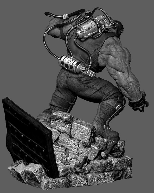 Premium Collectibles : Bane Classic 1/4 Statue  8