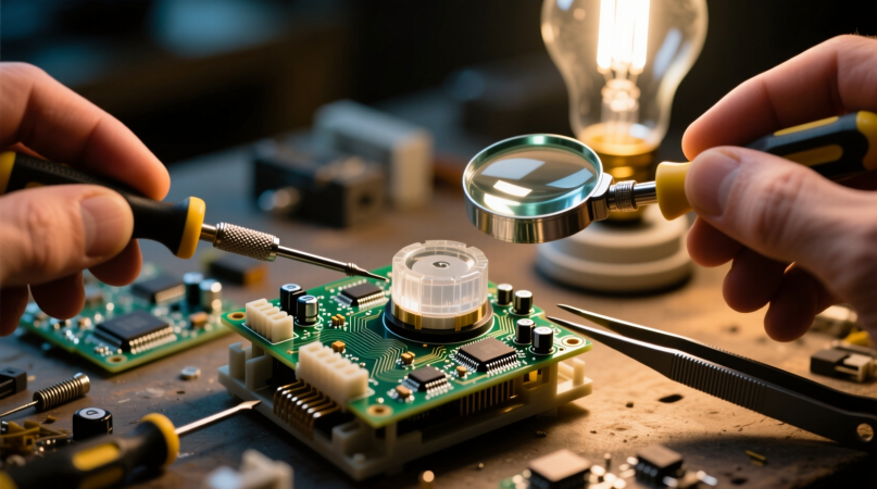 Ремонт таймера в кварцевой лампе