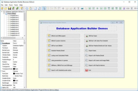 Longtion Database Application Builder 4.6.0.480