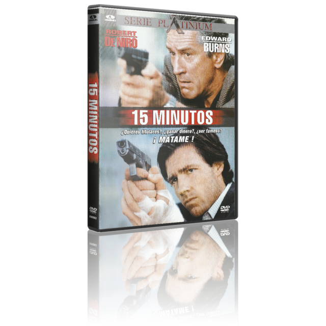 Portada - 15 Minutos [2001] [DVD9Full] [Pal] [Cast/Ing] [Sub:Cast] [Thriller]