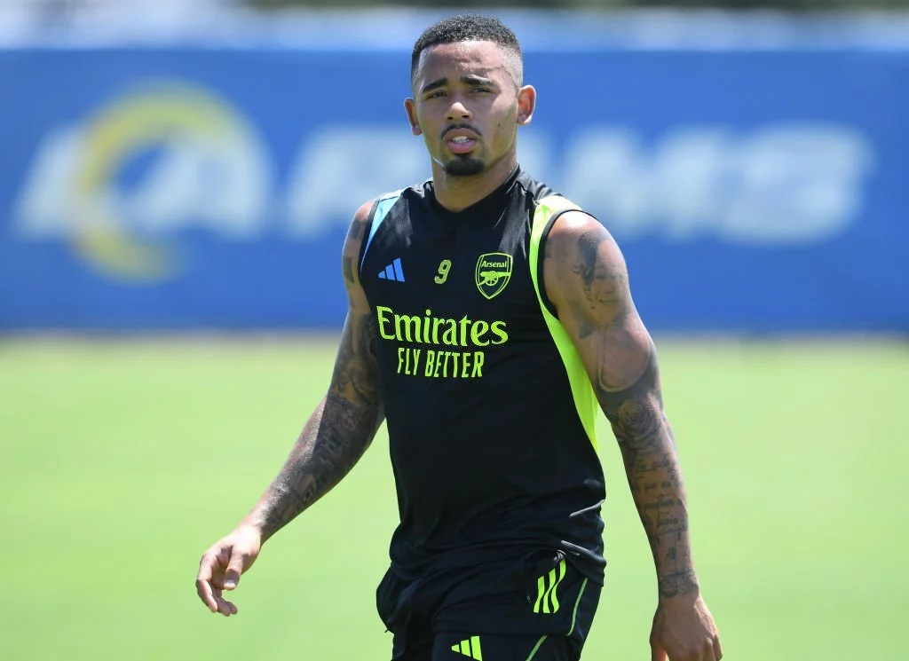 Gabriel Jesus in the training