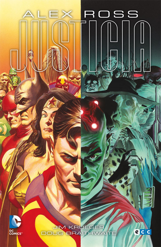JUSTICIA, ALEX ROSS, DC COMICS