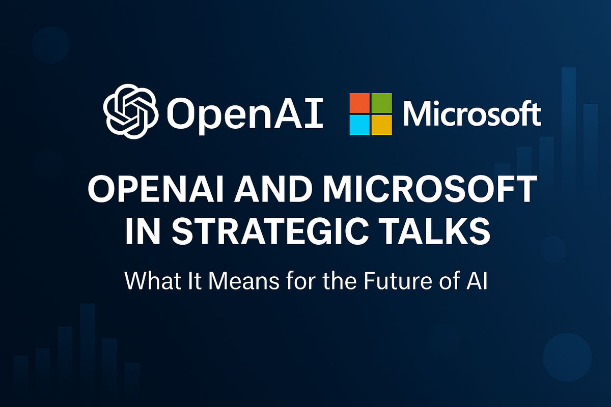 OpenAI and Microsoft in Strategic Talks: What It Means for the Future of AI