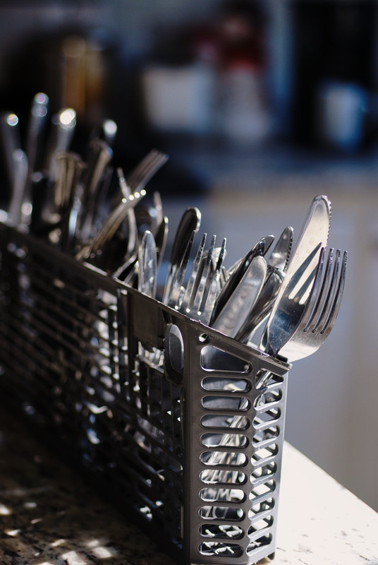 clean the dishwasher