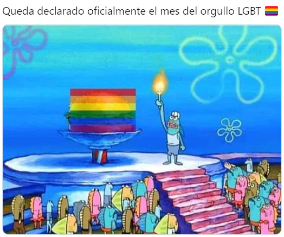 Memes por mes del orgullo LGBT+