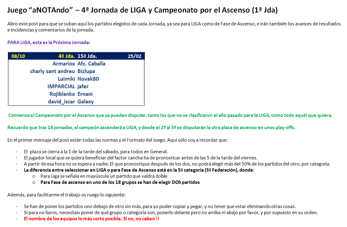 Juego “aNOTAndo” – 4ª Jda de LIGA y Campeonato por el Ascenso a Liga (1ª Jda) Cabecera-para-la-Jornada-de-Anotando