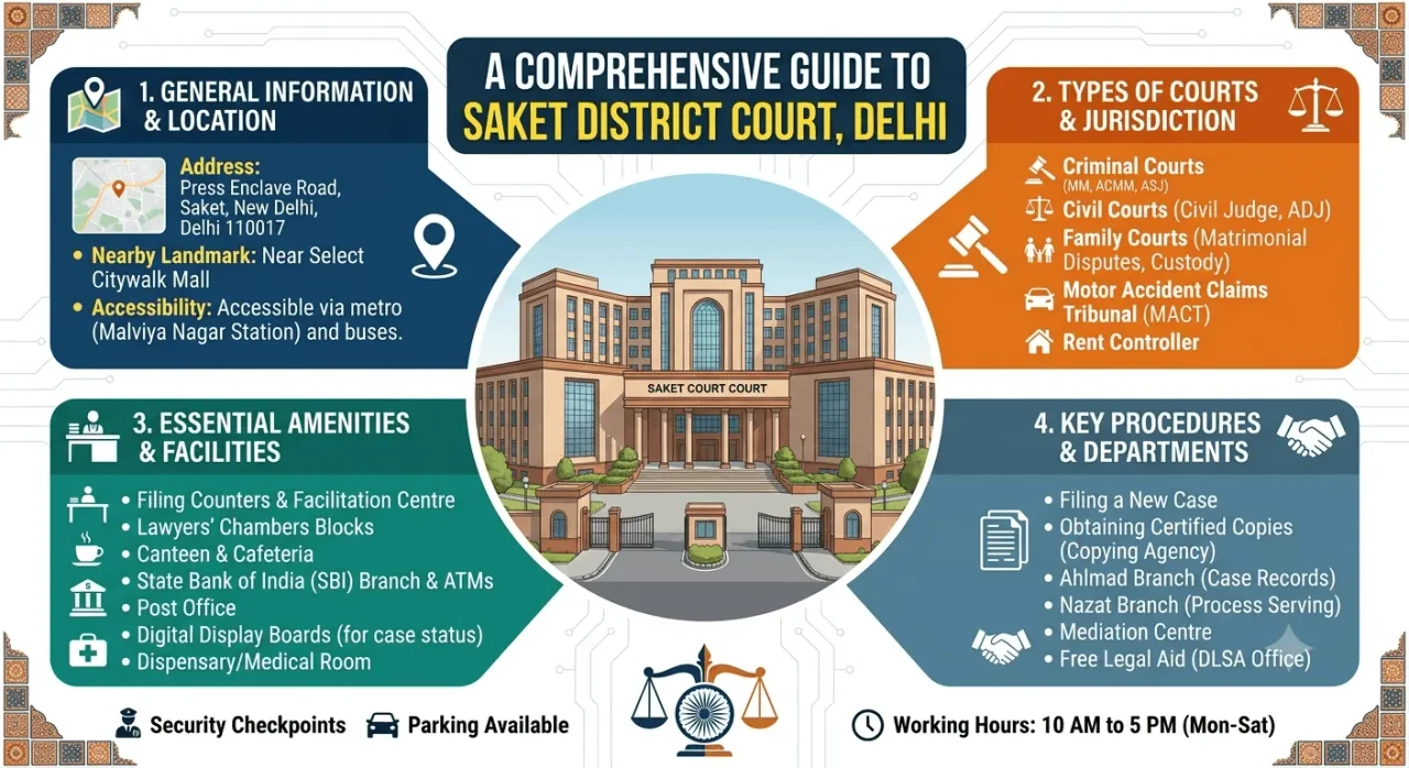 A Comprehensive Guide to Saket District Court Delhi