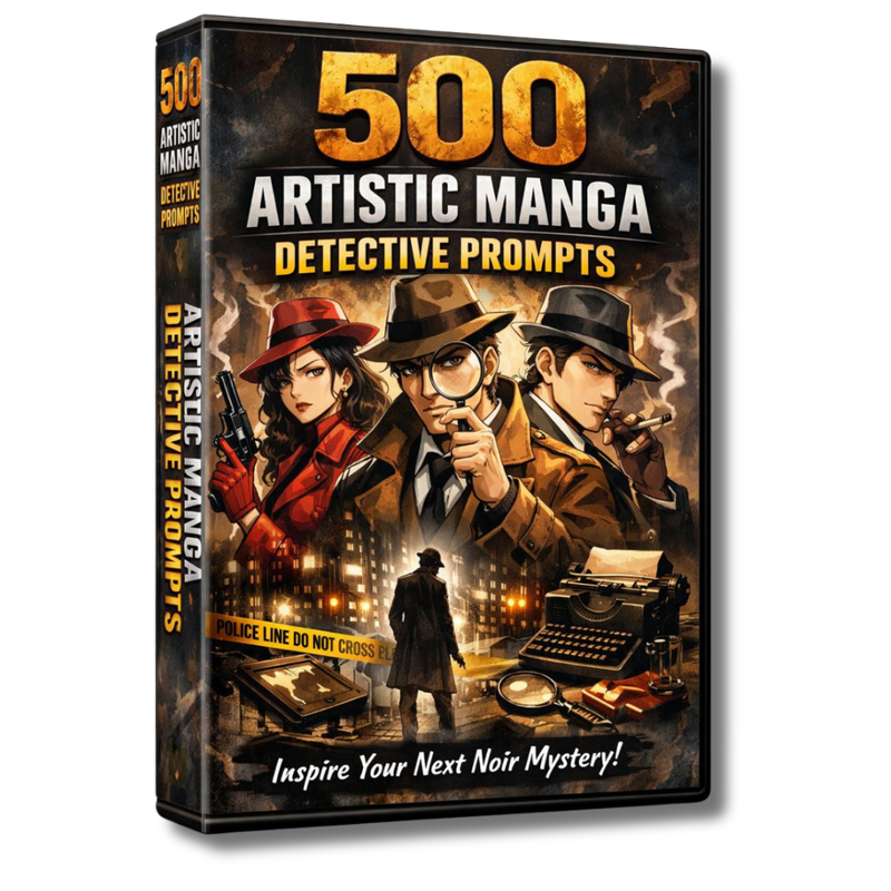 500 Artistic Manga Detective Prompts