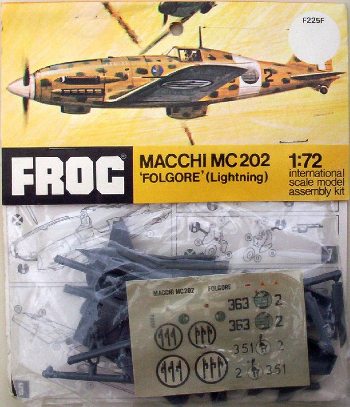 Frog 72 Macchi MC 202 Folgore