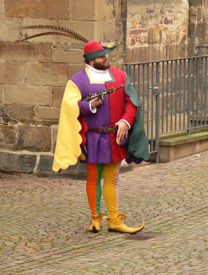 Rattenfänger Kostüm in Hameln