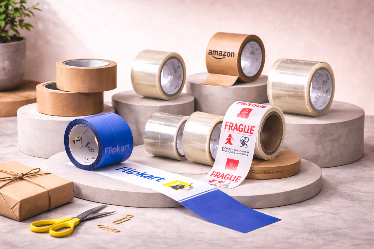 Packaging Tapes Horizontal View