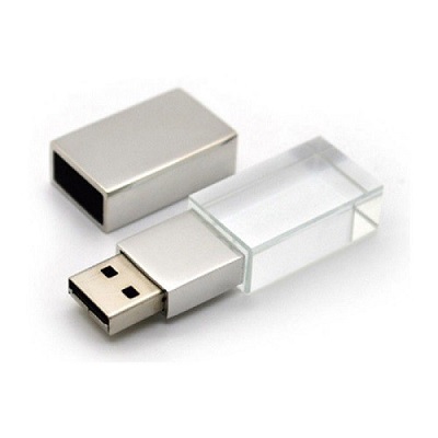 Memoria USB  Cristal