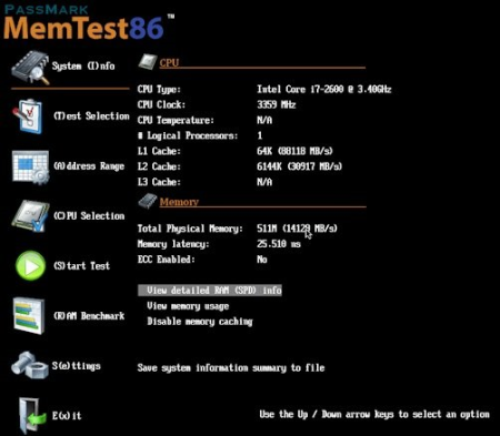 PassMark MemTest86 Pro 9.0 PassMark MemTest86 Pro 9.0