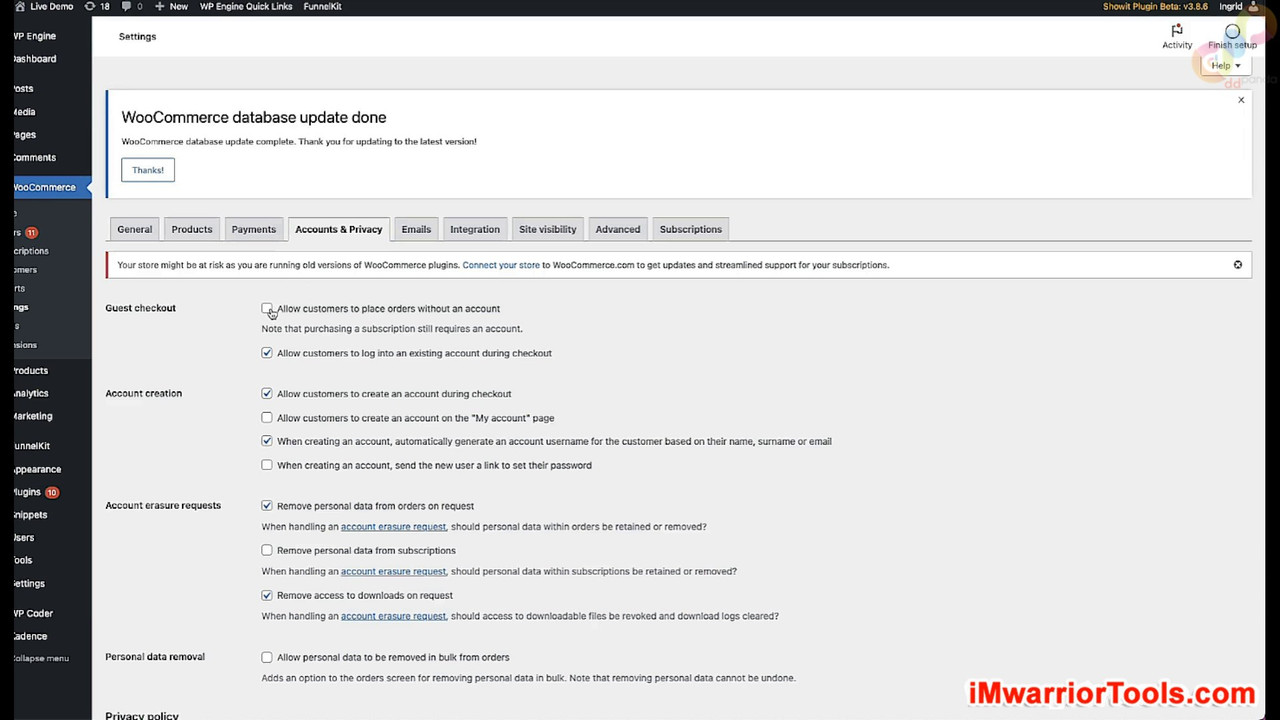 02 The essential Woo Commerce pages mp4 0002