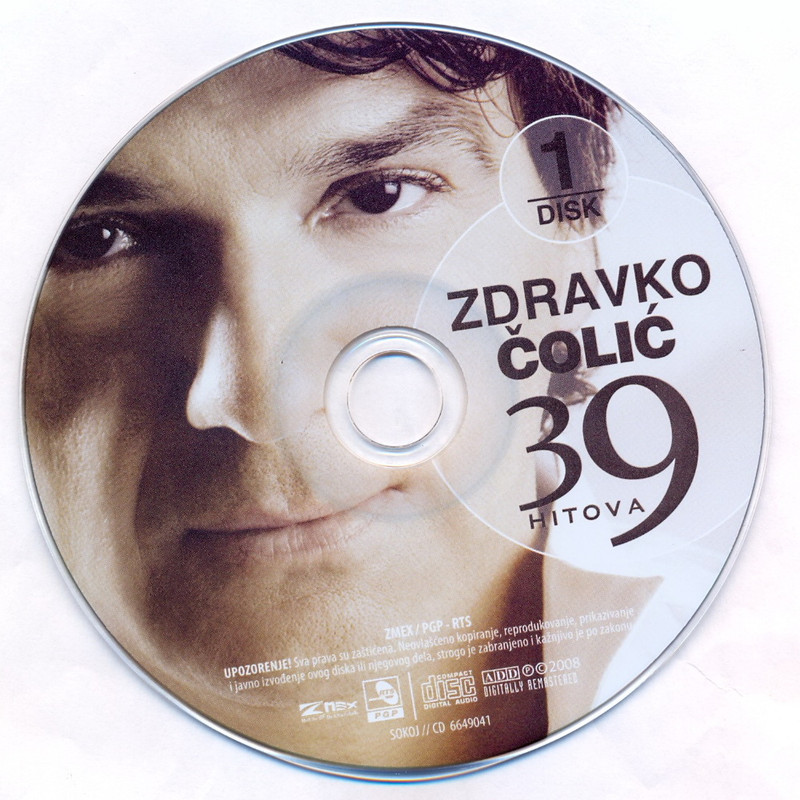 Zdravko Čolić - (2008) - 39 Hitova (CD 1)