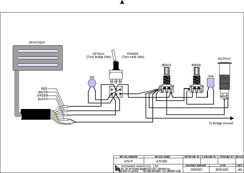 Ibanez W97007 (ATK100)