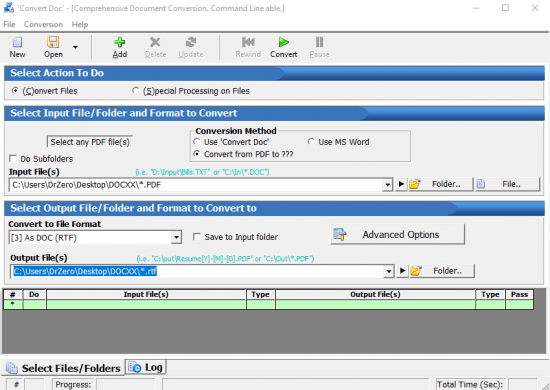 SoftInterface Convert Doc 17.50