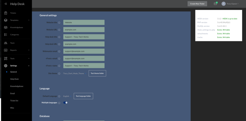 GitHub - tracygipson/hesk_tracy_theme: A dark theme for Hesk - Help ...