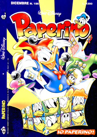 Paperino 186 (Disney 1995-12)