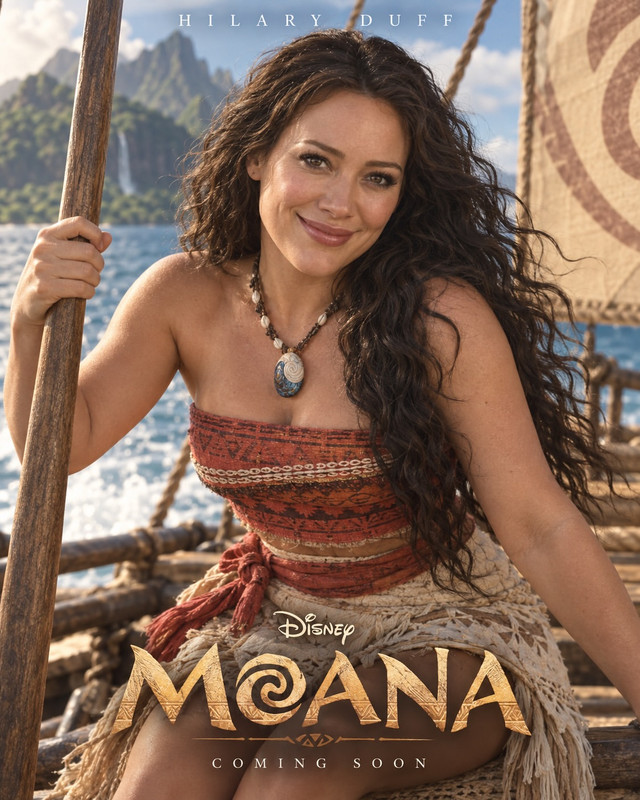 Hilary Duff Moana