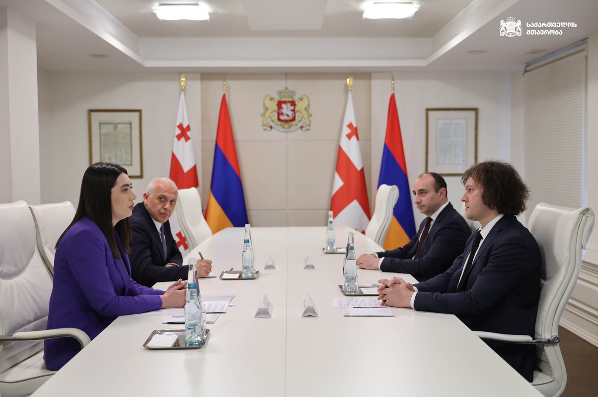 ირაკლი კობახიძე სომხეთის შინაგან საქმეთა მინისტრს შეხვდა
