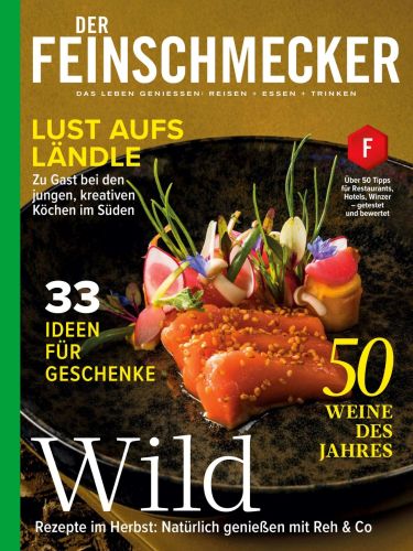 Cover: Der Feinschmecker Magazin No 12 Dezember 2022