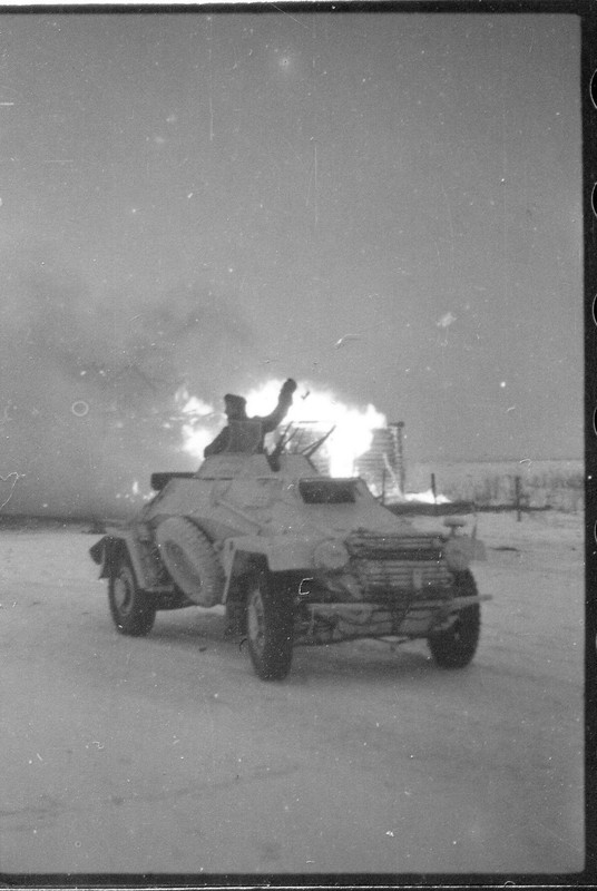 Panzer Aufkl. Abt. 23 , Panzerspähwagen Kampfein