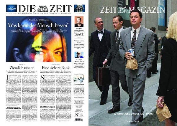 Cover: Die Zeit mit die Zeit Magazin No 16 vom 13  April 2023