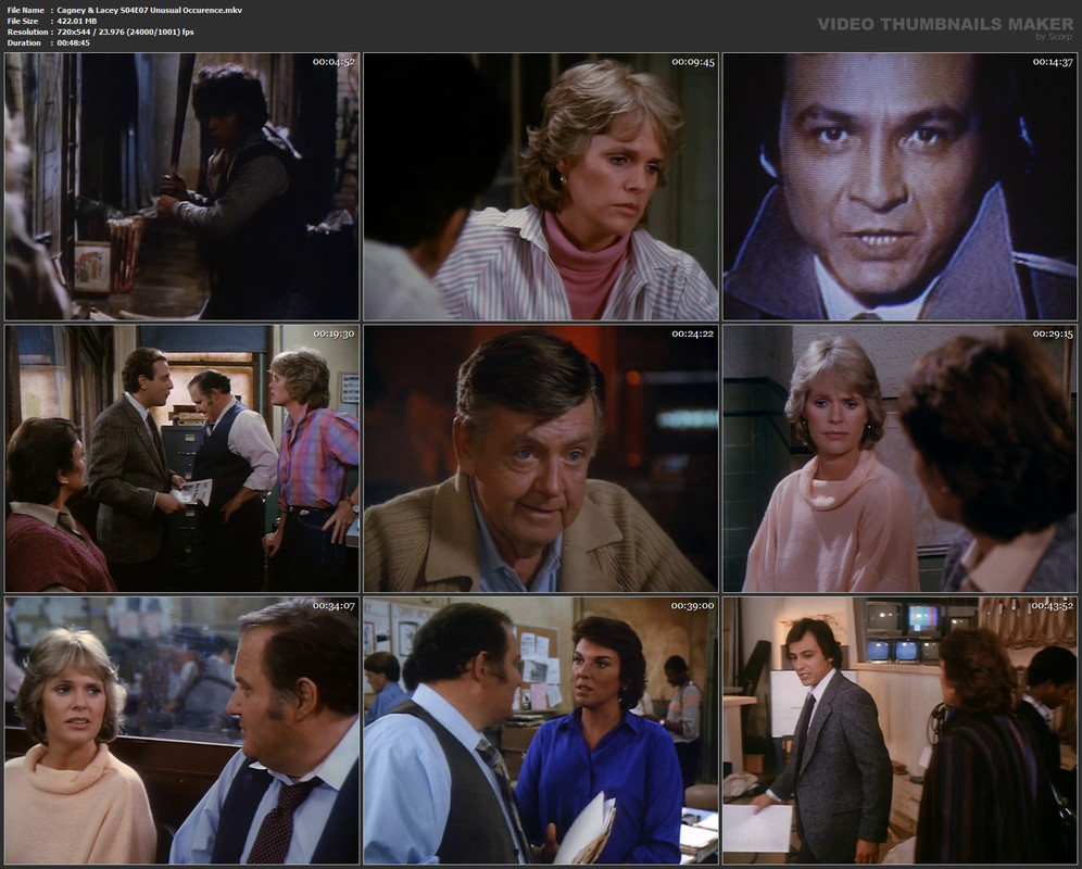 Cagney & Lacey S04E07 Unusual Occurence.mkv