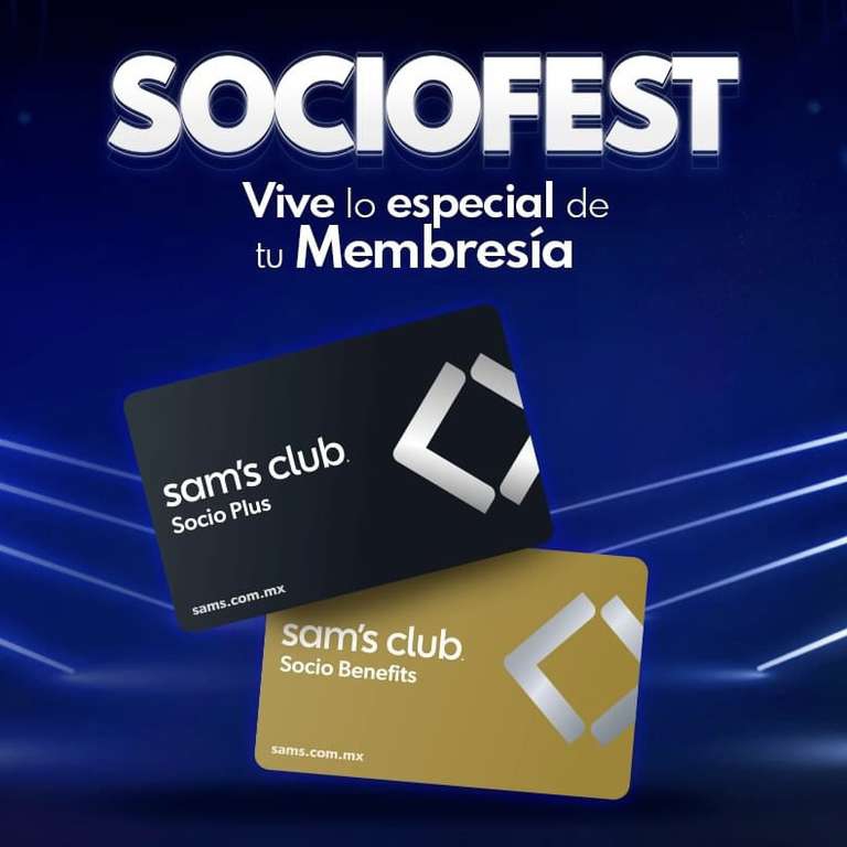 Socio Fest 2023 en Sam's Club del 14 al 20 de marzo 
