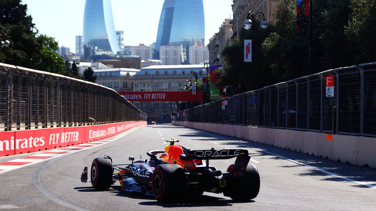 Dónde ver a Checo Pérez en el GP de Azerbaiyán de la F1 2022