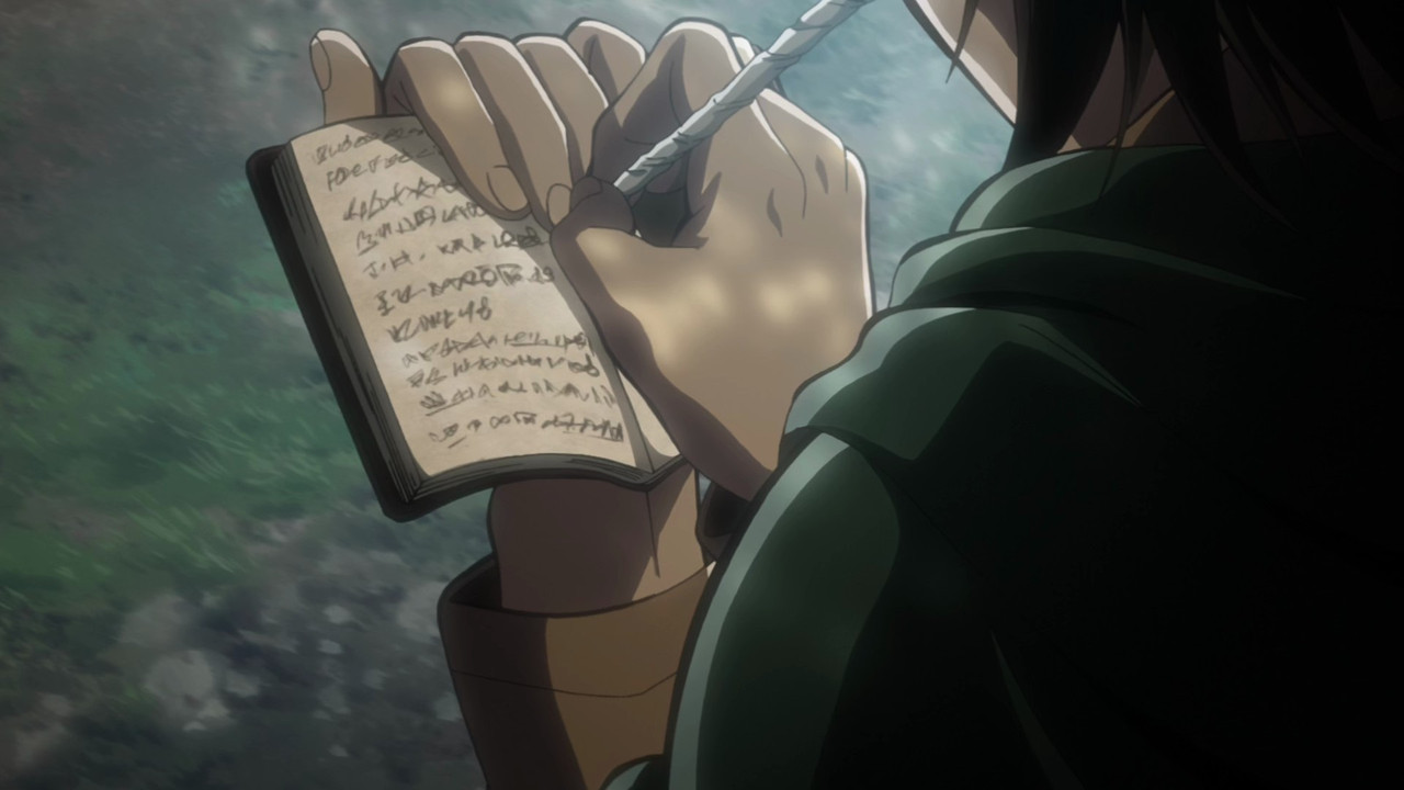 Tatakae Funi Subs Attack on Titan S00E07 Ilse s Notebook (BD 1080p HEVC) Dual Audio A86F030F