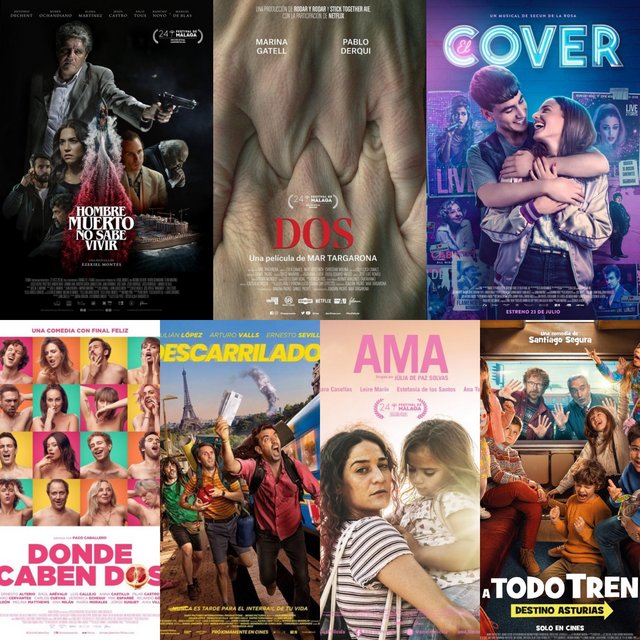 11 PELÍCULAS ESPAÑOLAS LLEGARÁN A LOS CINES EN JULIO: “HOMBRE MUERTO NO SABE VIVIR”, “DOS”, “A TODO TREN”, “EL COVER”, “DONDE CABEN DOS”