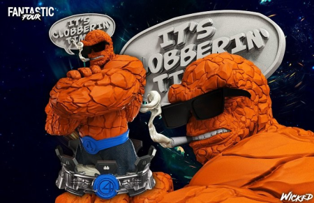 Marvel The Thing - 3D print model