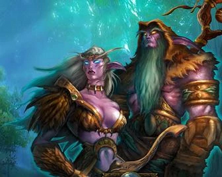 Night Elf Druid Minecraft Skin