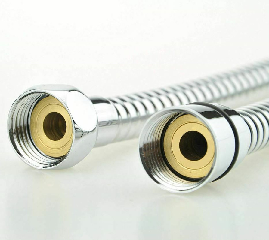 2.5M DURAHOSE Chrome Stainless Steel Shower Hose Triton Mira