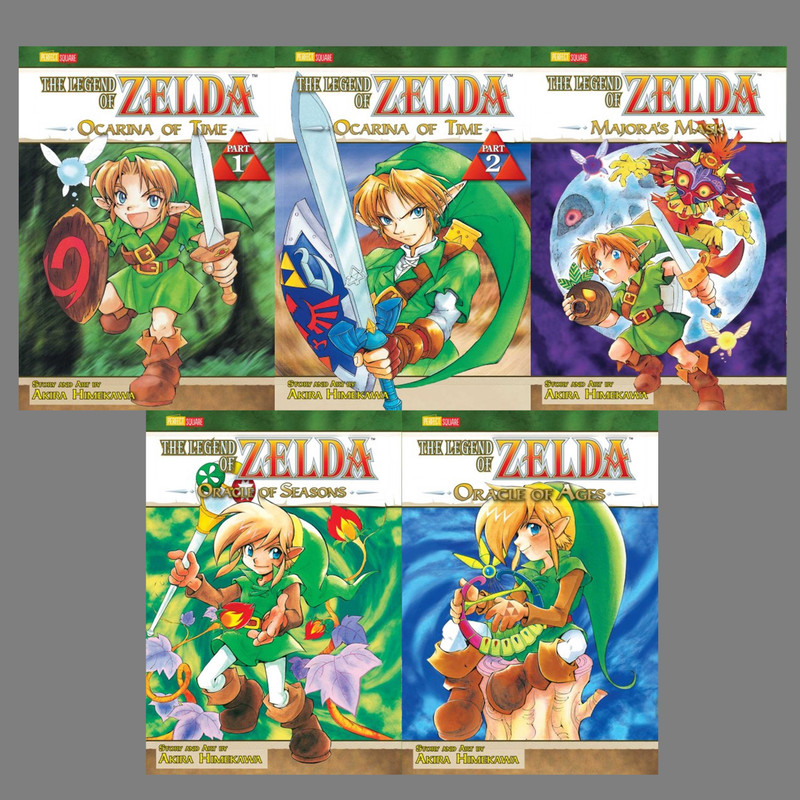 THE LEGEND of ZELDA manga Ocarina of Time Set Book New 2BOOK