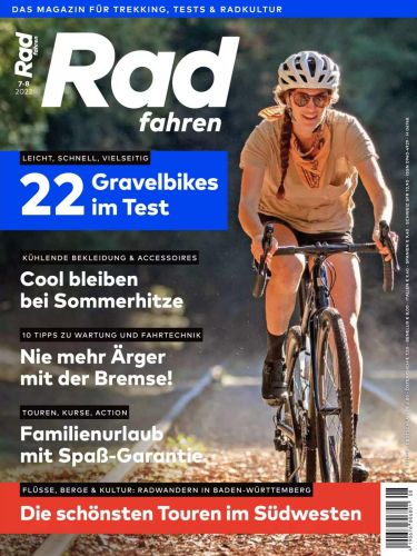 Cover: Aktiv Radfahren Magazin No 07-08 Juli-August 2022