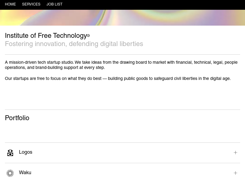 Institute of Free Technology
