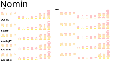 nomin without symbol stripe