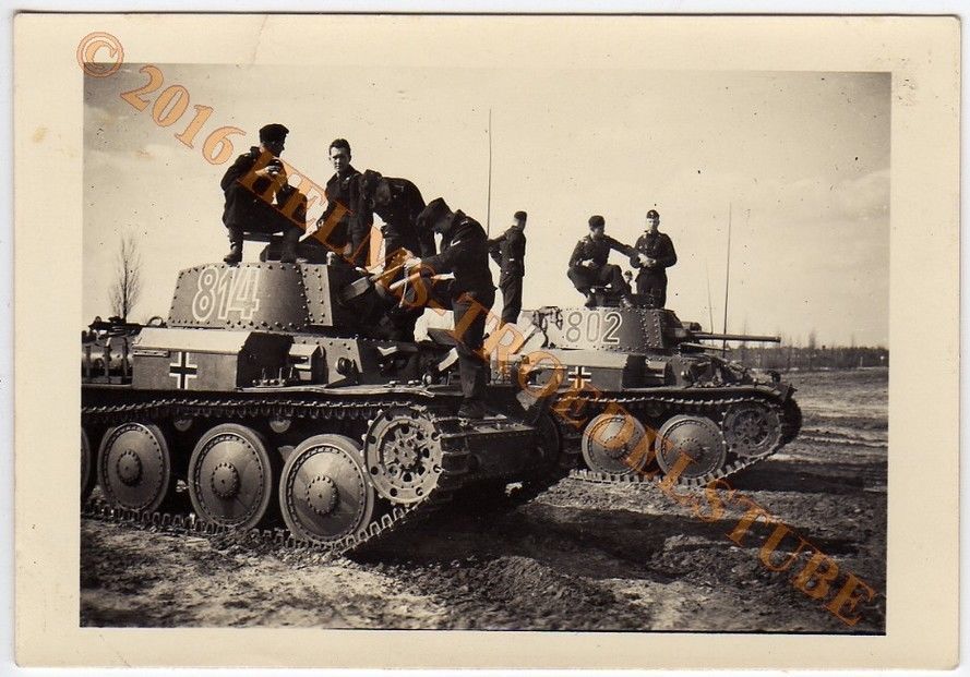 Foto,PzKpfw 38(t),Sd.Kfz.140,Panzer,Tank,Turmnum