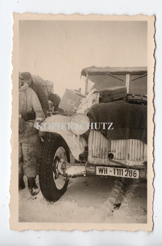 Russland SDkfz LKW Soldat Winter Uniform Ausrüstung