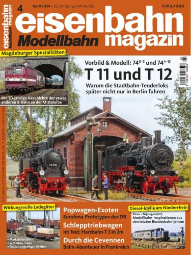 Cover: Eisenbahn Modellbahn Magazin No 04 2024