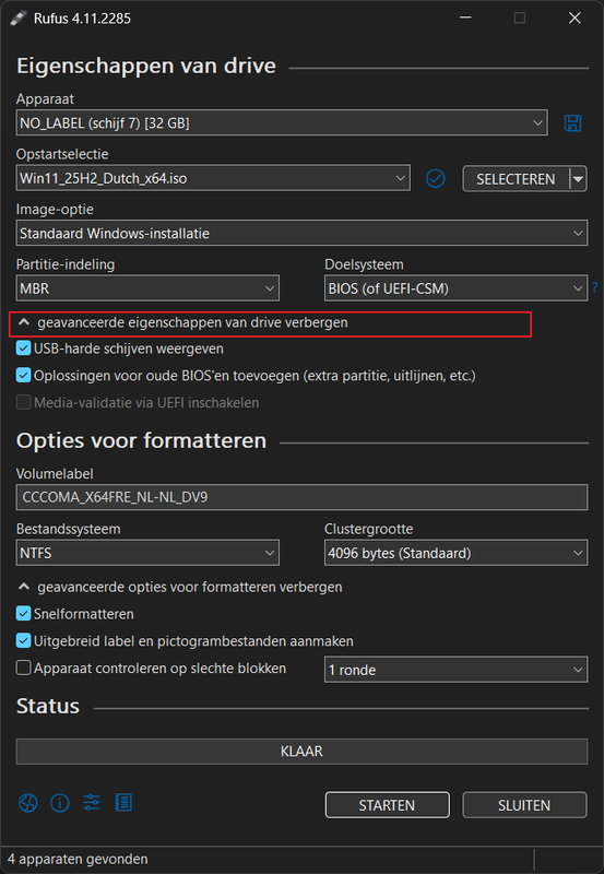 01 ISO W11 oude systemen
